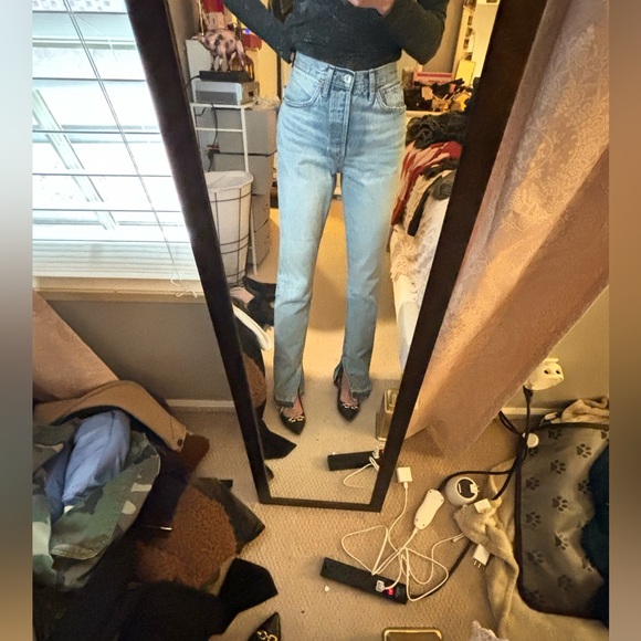 RE/DONE 70’s High Rise Skinny Bootcut Jean - Picture 10 of 12